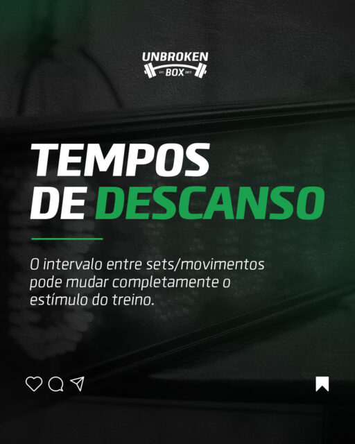 𝐃𝐞𝐬𝐜𝐚𝐧𝐬𝐚𝐫 𝐭𝐚𝐦𝐛𝐞́𝐦 𝐞́ 𝐭𝐫𝐞𝐢𝐧𝐚𝐫. ⏱️
Quando o quadro diz 30 seg, 1 min ou 3 min de descanso, não é para encher o tempo — é o que define o estímulo do treino.
🟢 𝗗𝗲𝘀𝗰𝗮𝗻𝘀𝗼 𝗰𝘂𝗿𝘁𝗼 → mais fadiga acumulada. Trabalhas a resistência muscular e a capacidade de aguentar o desconforto.
🟢 𝗗𝗲𝘀𝗰𝗮𝗻𝘀𝗼 𝗹𝗼𝗻𝗴𝗼 → recuperação mais completa. Consegues produzir mais força e treinar mais perto do teu máximo.
Se encurtas o intervalo porque “estás bem” ou o esticas porque te distraíste, o treino deixa de ser aquele que foi pensado para ti.
Séries + reps + cargas + intervalo = 𝗲𝘀𝘁𝗶́𝗺𝘂𝗹𝗼. Respeita todas as variáveis. 💪
#unbrokenbox #crosstraining #crossfitportugal #crossfit #treinofuncional #workout #workoutmotivation #wod #sport #santarém #santarem #santaremportugal #youareunbroken
