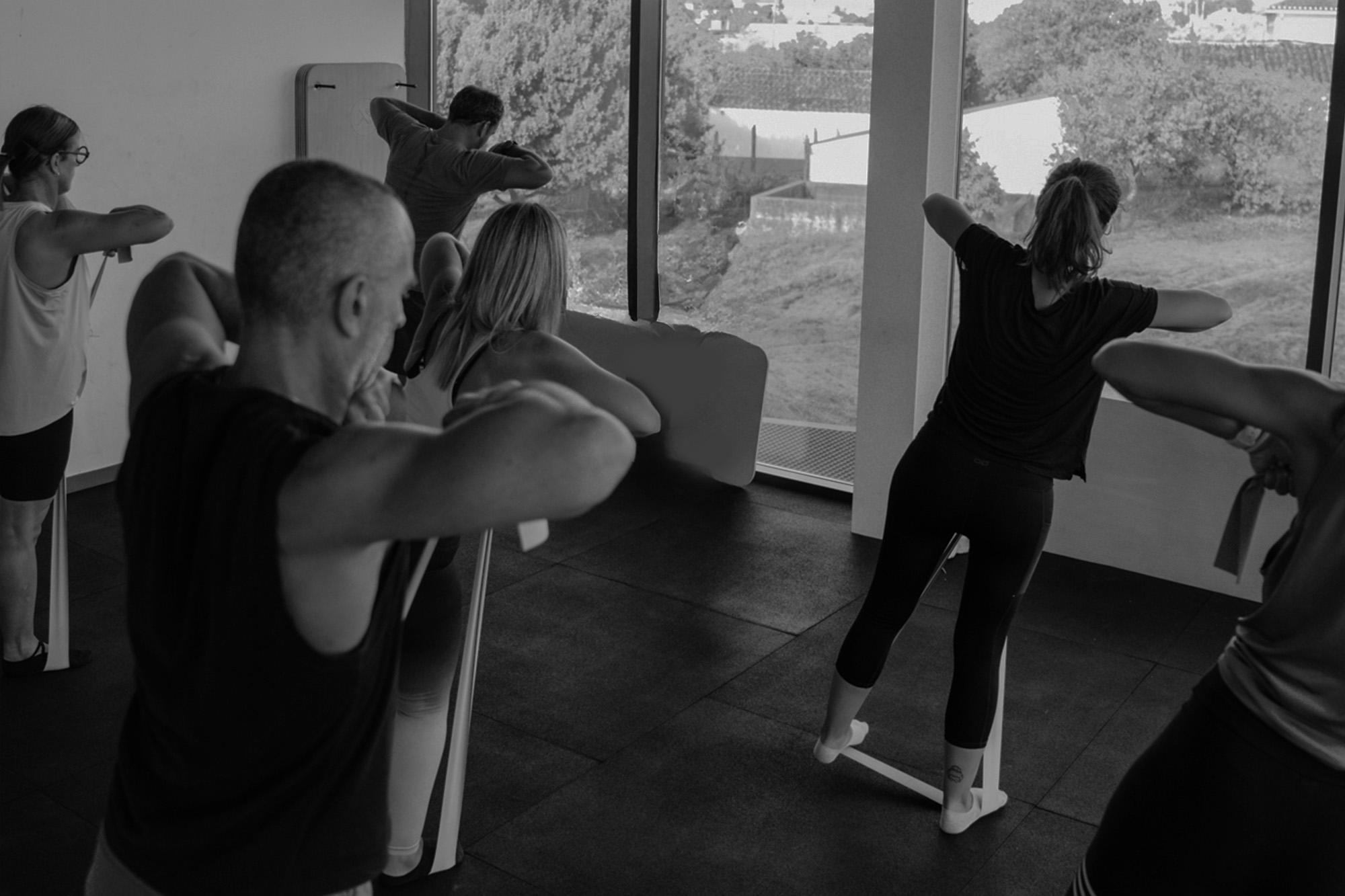 Aula de Pilates na Unbroken Box