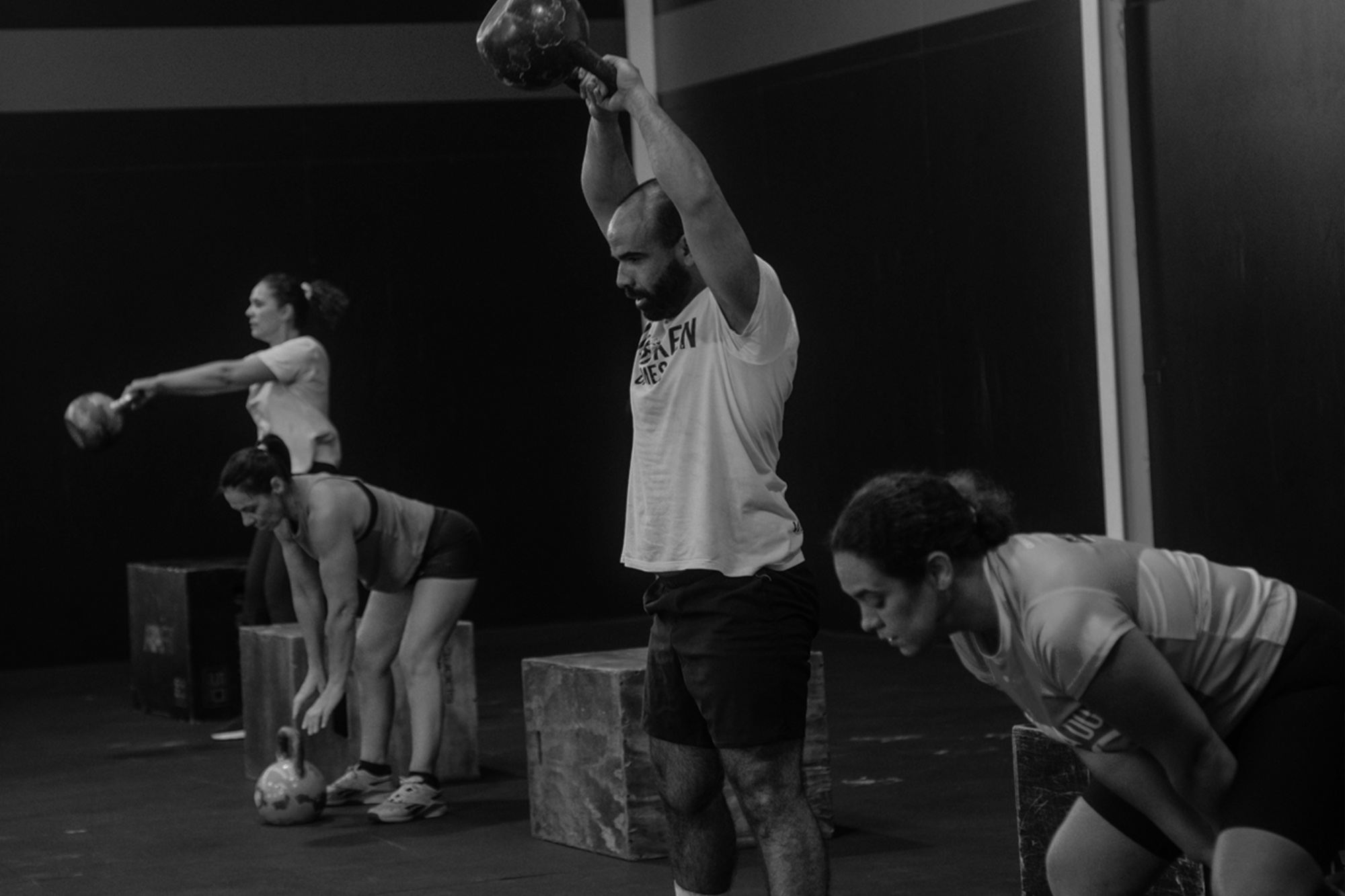 Aula de WOD na Unbroken Box